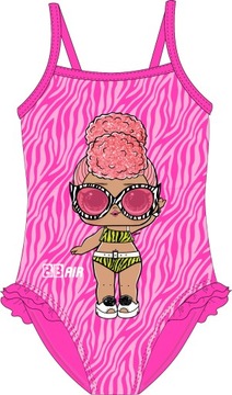 ЦЕЛЬНЫЙ КУПАЛЬНИК ДЛЯ ДЕВОЧЕК LOL SURPRISE КУКЛЫ 122/128