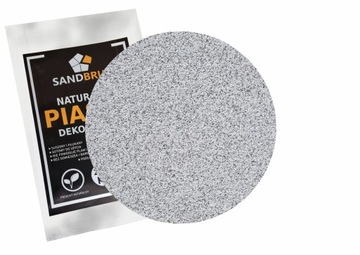 Suchy Piasek Granitowy Fuga Zasypka Jasny Szary Do Kostki 0,5-1mm 20 KG