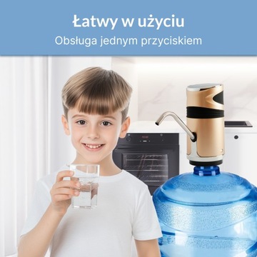 DOZOWNIK DO WODY ViO E12DS Gold – ELEKTRYCZNA POMPKA WODY DO BUTELEK 18,9 L