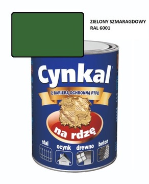 Farba uniwersalna CYNKAL 2,5L ZIELONY SZMARAGDOWY