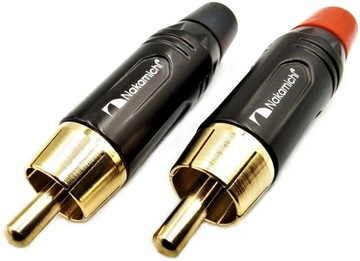WTYK RCA CINCH NAKAMICHI GOLD MIEDŹ OFC 7mm 2szt