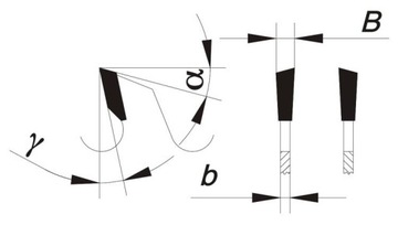 Гополь Пила стандартный 350x30x84z 10BA13 3,2/2,2