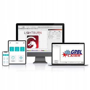 Frezarka Ploter CNC Grawerka laserowa TwoTrees TTC 450 Pro 460x460x80mm PL