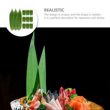 ДЕКОР СУШИ ТАРЕЛКА ПИКНИК БАМБУК ПОКИДАЕТ ВЕЧЕРИНКУ