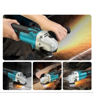 АККУМУЛЯТОРНАЯ УГЛОВАЯ ШЛИФОВАЛЬНАЯ МАШИНА 21 В + 2 АККУМУЛЯТОРА + 2 ДИСКОВ