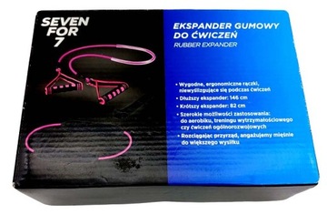 EKSANDER GUMOWY DO ĆWICZEŃ RÓŻOWY
