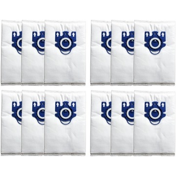 12x WORKI DO ODKURZACZA MIELE 3D Complete C2 C3 Classic C1 MOCNE ZAPAS XXL