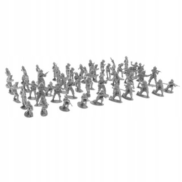 100x 4 cm plastikowe figurki żołnierzy armii