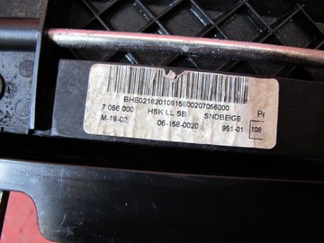 BMW X3 E83 03- ПОЛКА ДЛЯ ПАССАЖИРСКОГО ПАССАЖИРА EU БЕЖЕВЫЙ