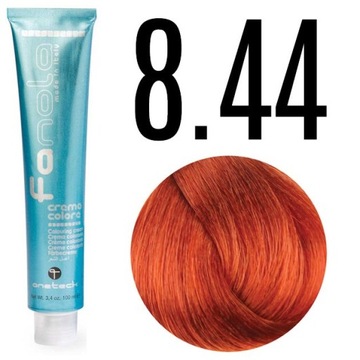 Fanola Crema Colore 100ml Farba do włosów 8.44