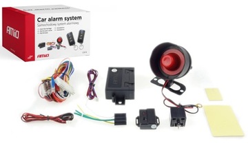 AMIO ALARM SAMOCHODOWY Z PILOTAMI CA 14