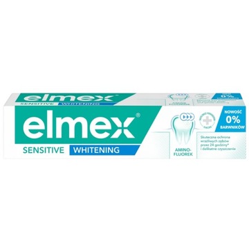 Elmex Sensitive Whitening Pasta do Zębów z Aminofluorkiem 75ML