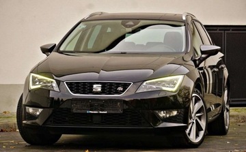 Seat Leon III ST 2.0 TDI CR 184KM 2016 Seat Leon 2.0Tdi 184Ps Automat Navi Panorama Ledy Skora Radar 1 wl. SEAT S, zdjęcie 10