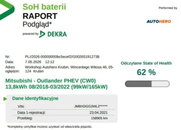 Mitsubishi Outlander III SUV PHEV Facelifting 2020 2.4 PHEV 224KM 2020 Mitsubishi Outlander PHEV automat 4x4 grzane, zdjęcie 4