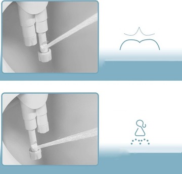 БИДЕ ДЛЯ ТУАЛЕТА, НЕЭЛЕКТРИЧЕСКОЕ, РЕГУЛИРУЕМОЕ ДАВЛЕНИЕ ВОДЫ