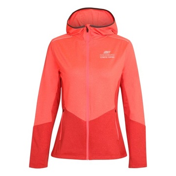 ALPINE PRO Bluza damska sportowa turystyczna z kapturem Swana różowy r.XXL