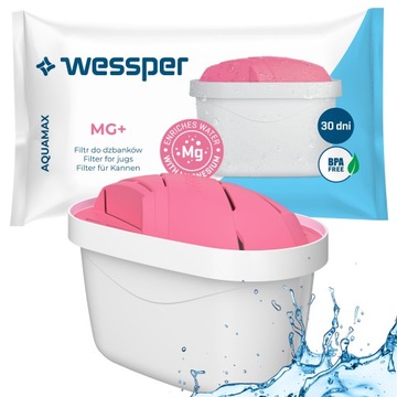 Wessper filtry magnezowe do dzbanek filtrujący Brita Dafi wkłady MG+
