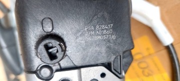 CITROEN BERLINGO PEUGEOT PARTNER ZÁMEK LEVÝ DVEŘE POSUVNÉ 08-