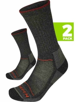 Skarpety Lorpen T2WE Merino Hiker 2 Pack Eco charcoal M