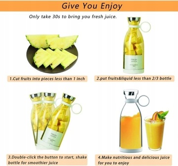 Fresh Juice Blend - мини-блендер, портативный сок