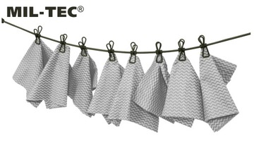 Веревка для стирки Mil-Tec с туристическими пряжками Oliv