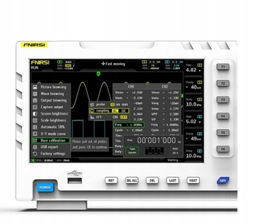 Oscyloskop FNIRSI-1014D 2CH 100MHz* 2 1GSa/s