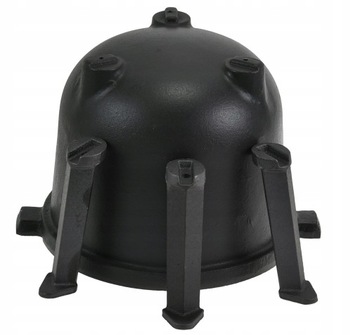 ОХОТНИЧИЙ ЧУГУННЫЙ КАУЛДЕЛЬ 8Л ЧЕРНЫЙ ROSSNER