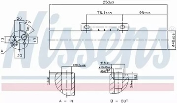 NISSENS 95621 SUŠIČ KLIMATIZACE