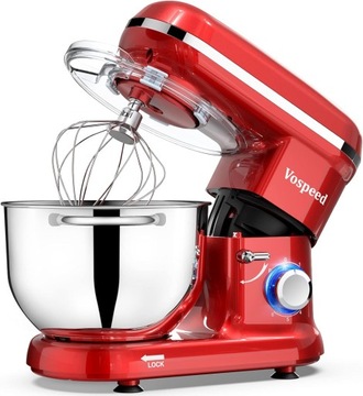 ROBOT KUCHENNY MIKSER Z MISKĄ PLANETARNY 6 L 1500 W 10 prędkości