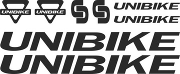 Запасные НАКЛЕЙКИ для велосипеда UNIBIKE COLORS