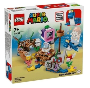 LEGO 71432 SUPER MARIO PRZYGODA DORRIEGO WE WRAKU - ZESTAW ROZSZERZAJĄCY