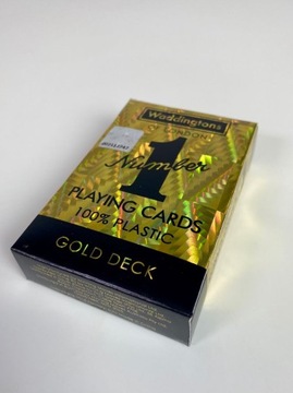 ОРИГИНАЛЬНЫЕ ЗОЛОТЫЕ ИГРОВЫЕ КАРТЫ 100% ПЛАСТИКОВЫЙ ПОКЕР