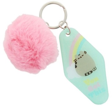 Брелок для ключей с фильмами и играми Pusheen
