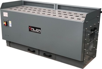 ШЛИФОВАЛЬНЫЙ СТОЛ 1555X510 ММ 2 X ВЫТЯЖКА 0,55 КВТ