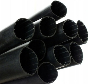 1Metr-GRUBA RURKA TERMOKURCZLIWA Z KLEJEM 89mm