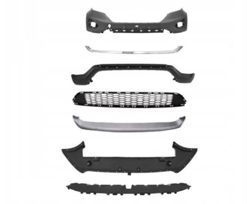 FORD EDGE 15-19 NÁRAZNÍK PŘEDNÍ KOMPLETNÍ LIŠTA SPOILER MŘÍŽKA