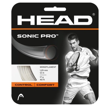 Naciąg tenisowy Head Sonic Pro 12m 1.30 biały
