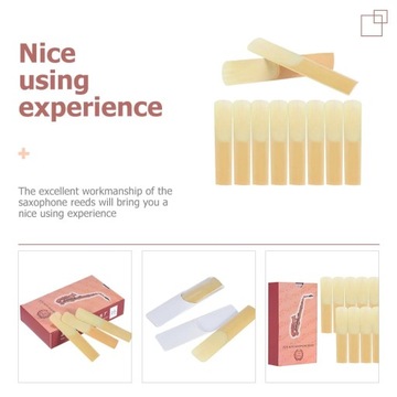 10 шт. профессиональная трость для саксофона 2,5 трости часть принадлежностей для бас-кларнета