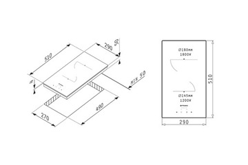 Керамическая варочная панель PYRAMIS PHC31210FMB