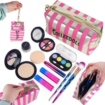 KOSMETYKI W KOSMETYCZCE DO MALOWANIA MAKIJAŻU ZESTAW MAKEUP DLA DZIECI