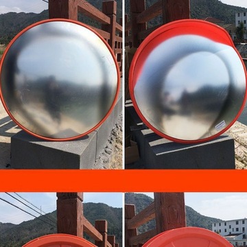 НЕБЛОКИРУЕМОЕ ЗЕРКАЛО ДЛЯ ПУТЕШЕСТВИЯ СКЛАДСКОЕ ДОРОЖНОЕ ЗЕРКАЛО 45 СМ СФЕРИЧЕСКОЕ АКРИЛОВОЕ