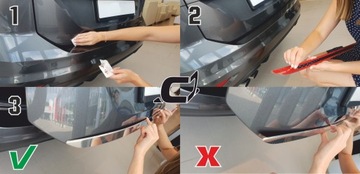 Listwa na rant klapy krawędź HYUNDAI TUCSON III 2015+