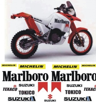 Naklejki SUZUKI DR 750 800 BIG REPLICA DAKAR