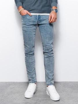 Spodnie męskie jeansowe SKINNY FIT j. ni P1062 L