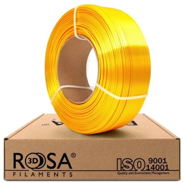 ReFill PLA-Silk 1,75mm Yellow 1kg