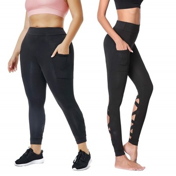 Wyszczuplające legginsy fitness Joyshaper 3XL