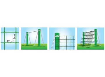 ПОДДЕРЖИВАЮЩАЯ СЕТКА ДЛЯ РАСТЕНИЙ, ОВОЩЕЙ, ВЗЛЕТНИЦ, ОГУРЦОВ, ФАСОЛЬ, УФ, НЕРАСДВИЖНАЯ = 2x10м