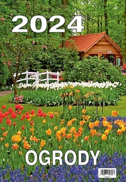 МНОГОКАРТОННЫЙ НАСТЕННЫЙ КАЛЕНДАРЬ 2024 29х50,5 СМ САДЫ
