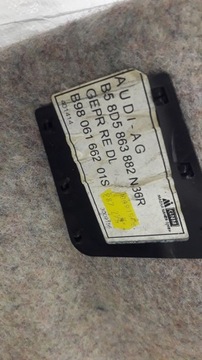 БАГАЖНИК, ОБИВКА БАГАЖНИКА AUDI A4 B5