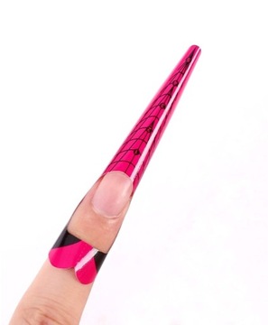 БУМАЖНЫЕ ФОРМЫ ШАБЛОНЫ ДЛЯ НАРАЩИВАНИЯ НОГТЕЙ СТИЛЕТ 100 шт.